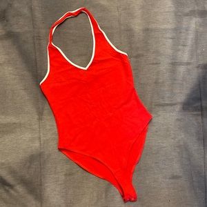 Forever 21 Red Bodysuit
